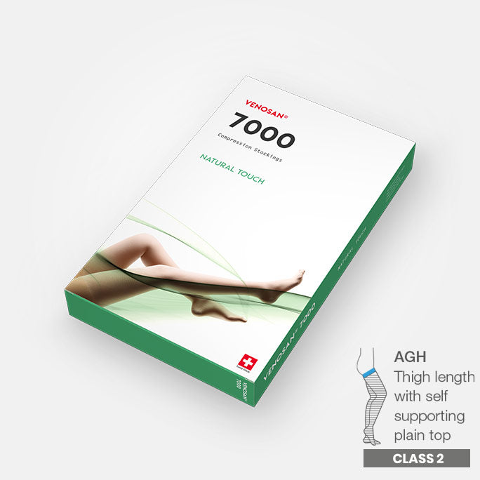 VENOSAN® 7000 AGH – Thigh Length with silicone band (Class 2)