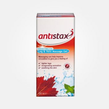 Antistax Leg and Vein Massage Gel sold by Venocare
