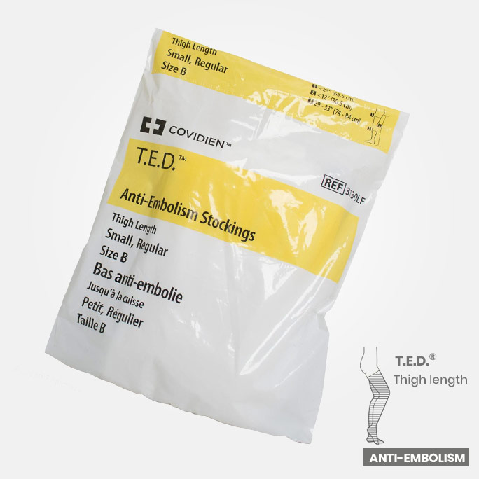 T.E.D® Anti Embolism Stocking Thigh Length  Compression Socks & Compression  Stockings by Venocare Ireland